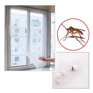 Curtain & Drapes 150 X 130cm Mesh Net Flyscreen Anti Insect Mosquito Bug Curtains Window Screen White