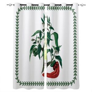 Gordijngordijn plantenbloembladeren pepergordijnen voor slaapkamer woonkamer luxe European Curtain