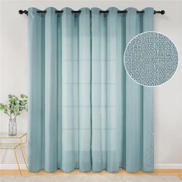 Cortinas Topfinel, cortinas sólidas para dormitorio, sala de estar, ventana, cocina, tratamientos modernos, gasa, hechas a medida