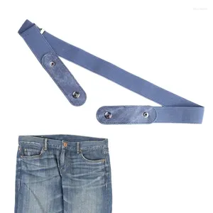 Curtain Elastic Belts for Women Stretch No Punch Girls Belt Belt Belt Jeans Accessoires Business Trip Daily Life Camping