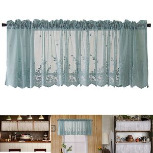 Gordijn Europese Stijl Gordijnen Kant Jacquard Korte Keuken Cafe Kast Decoratieve Volant Slaapkamer Home Decor Gordijnen 230919