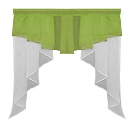 Rideau Volant Tulle Cuisine Pour Balcon Fenêtre Rome Plissé Conception Couture Couleurs Sheer Drapé Spécial