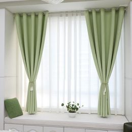 Rideau haute ombre rideaux courts cuisine occultant pour salon chambre fenêtre traitements décoration de la maison rideaux