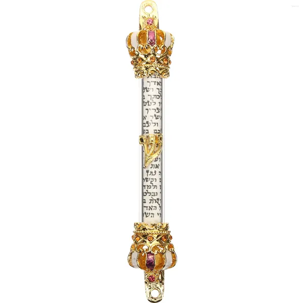 Rideau de porte religieuse juive, Mezouza, extérieur, cadeaux commémoratifs pour maman, cintre pour manteau, en métal pour femmes, maison pour mère