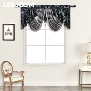 Rideau LEEJOM moderne maison 100 Polyester multicolore Jacquard Design tête décoration salon chambre cuisine 230909