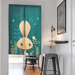 Rideau jolis rideaux Style dessin animé animaux mignons motif porte/écureuil/cloison en Polyester ménage 85x12