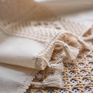 Gordijn geen vervagende raam drapes Beige haakpatchwork zwevende keukenschaduw