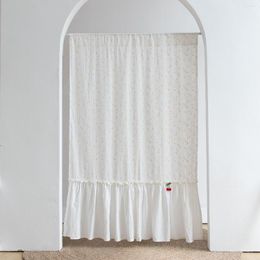 Rideau nordique porte cerise imprimé Noren pour chambre salon rideaux suspendus maison bureau décoratif