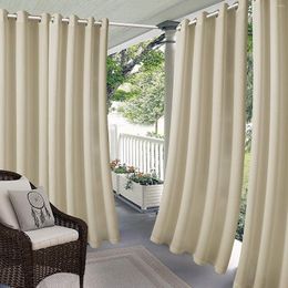 Rideau pavillon terrasse thermique extérieur ombrage isolation textiles de maison