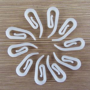 Tringles à rideaux 100pcspack plastique 6 forme crochets fenêtre cintre pistes accessoires 230613