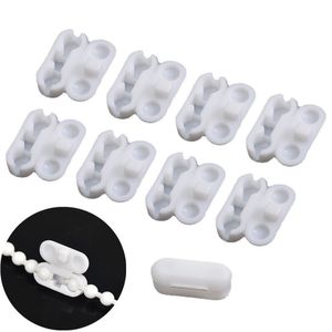 Curtain Poles 30Pcs 10pc Plastic Roller Blinds Pull Cord Connector Chain for Vertical Joiners Spare Tool Replacement 230613