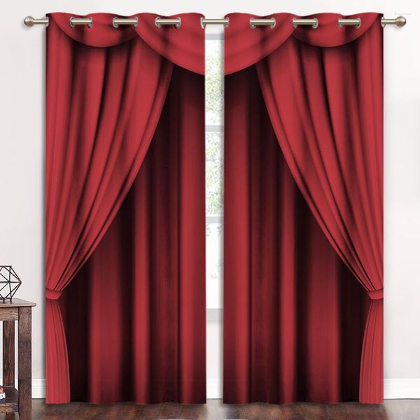 Rideau RYB HOME opéra théâtre rideaux de scène Pography toile de fond motif théâtral décorations de chambre à coucher bloc de lumière