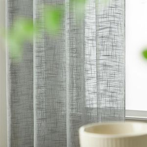 Gordijn pure gordijnen voor keuken witte tule woonkamer decoratie blinds ramen wassen voile orgel modern