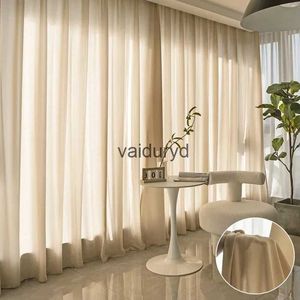 Rideau Solide Salon Tulle Rideaux pour Fenêtres Rideau Transparent pour Hall Porte Drapé Doux Rideaux Voilage Salon Décor Gardinen Texturevaiduryd