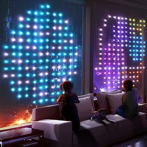 Rideau Guirlande Lumineuse Programmable LED Fenêtre Guirlande Lumineuse Extérieure 3*3M 400LEDs Étanche