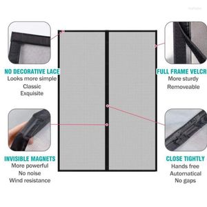 Gordijn zomer anti -muggen insecten insecten bugdeur gordijnen glasvezel magnetisch scherm net automatische sluitingskeuken