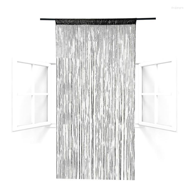 Gordijn Zomer Luxe Kristal Flash Lijn Glanzende Kwastje String Deur Raam Scheidingswand Woondecoratie 200x100cm