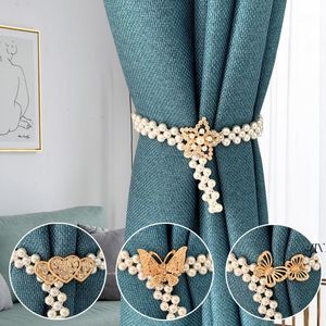 Rideau Embrasse Haute Qualité Élastique Titulaire Crochet Boucle Clip Jolie et Mode Polyester Décoratif Maison Accessoire RRA11176