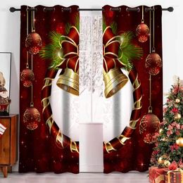 Curtain Winter Landscape Window Feltarp Snowcorcelor Treeter Tree Fond pour les enfants Famille Année de Noël Party PO Studio