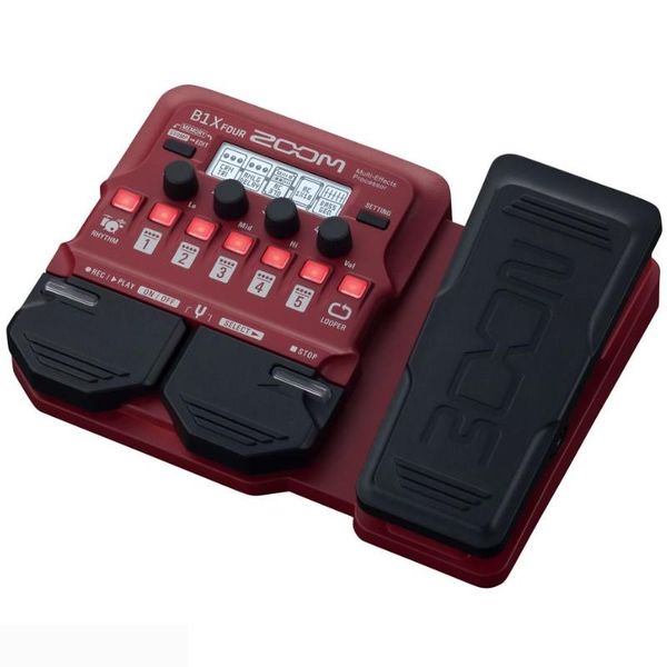 Cortinas Venta en caliente zoom B1X Four Electric Bass Effects Processor Bass Multifects Pedal