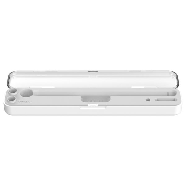 Curtains Universal 2In1 Wireless Charging Pen Case pour Apple Crayer1 / Crayer2 |Boîte de rangement Boîtier de chargement porte-crayon de chargeur