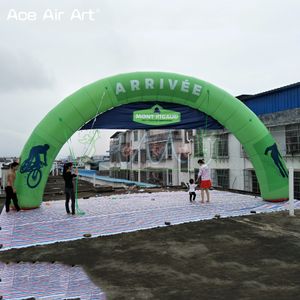 Ligne de finition d'arc de cadre gonflable fait sur commande d'arc incurvé pour la publicité avec le ventilateur d'air libre