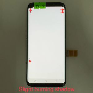 Assemblage d'écran LCD incurvé Materifiée AMOLED Galaxy S8 Plus adapté à SM-G955 G955F G955D G955B / S Série défectueuse