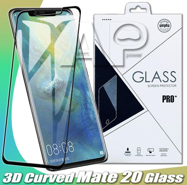 Protecteur d'écran incurvé Verre trempée pour iPhone 12 Mini 11 Pro Max Samsung S22 S21 Note 20 Plus S20 Ultra Galaxy S10 S9 S85523671