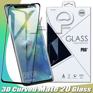 Gebogen schermbeschermer gehard glas voor iPhone 12 Mini 11 Pro Max Samsung S22 S21 Opmerking 20 Plus S20 Ultra Galaxy S10 S9 S8