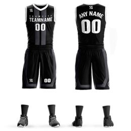 Cusatomized Mens Youth Blank Basketball Jersey sets Shirt and Shorts Custom Your Own Logo Uniforms Design on Line 221n