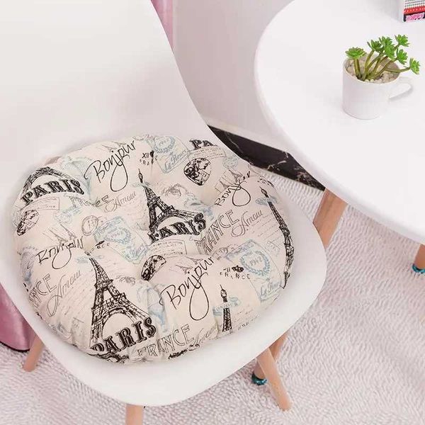 Coussin / décoratif 56 coussin rond 38x38 / 43x43 / 48x48cm chaise de bureau canapé coussin tatami décoration circulaire siège coussin chaise coussins en gros