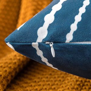 Coussin / décoratif boho coussin décoratif couvercle en velours géométrique couvre 45x45 cm coussin moderne soft moderne coussin pour canapé-lit