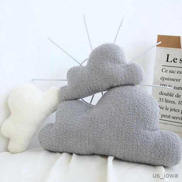 Cojín/Decorativo Lindo 3 Tamaños Cojín Súper Suave Relleno Felpa Nube Juguete Ropa de Cama Habitación de Niñas PP Silla de Algodón Sofá Decoración del Hogar Regalo