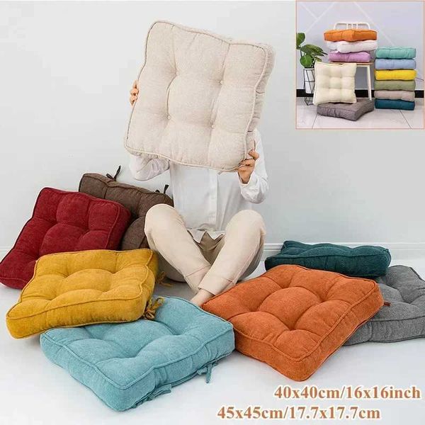 Cojín/moda decorativa venta caliente caliente y espesada silla de asiento de nieve sofá silla de sofá cojín faton futon tatami floor homecushion