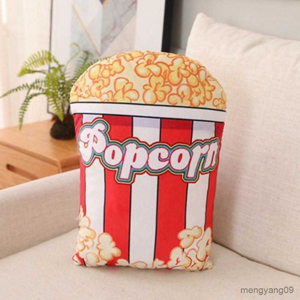 Coussin / Décoratif Belle Popcorn Jeter Popcorn En Peluche Canapé Coussin Jouet Popcorn En Peluche Poupée En Peluche Jouet Décor À La Maison En Peluche R230630