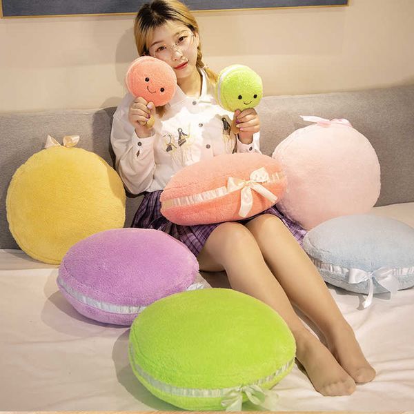 Coussin/décoratif couleur Macaron, taille avec peluche, Kawaii, maison, lit Futon, matin, acheter en gros, envoyer des petites filles