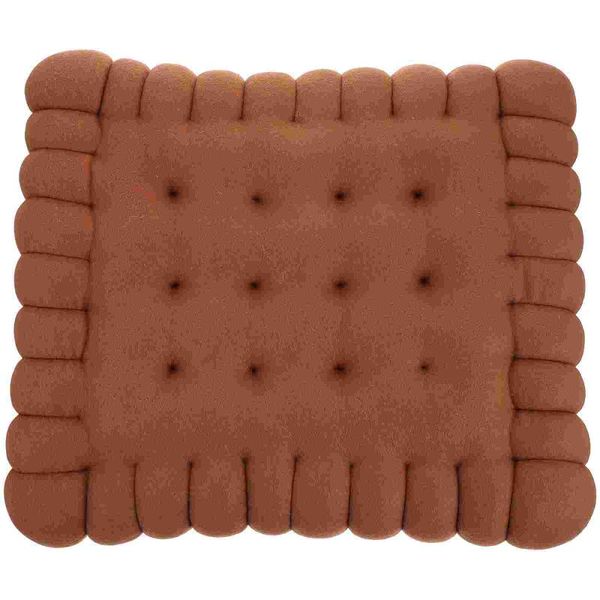 Cojín/Almohada decorativa 1 pieza Cojín acolchado de galleta Tatami Silla rectangular encantadora