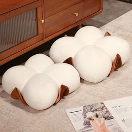 Kussen decoratief kussen 35 cm katoenbloemvorm vloer futon tatami sofa word gevuld zachte gaming stoel mat woning decor 230105