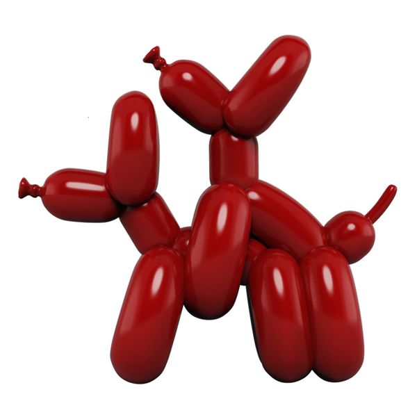 Coussin Décoratif Oreiller 3 couleurs Nordique Moderne Résine Sexy Ballon Chien Merde Doggy Poo Sculpture Statue Ornement Décor À La Maison Bureau Animal Figure Figurine 230505