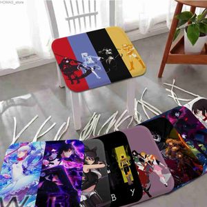 Kussen/decoratief kussen anime r-rwbys kussenmat Europese stoel Mat zacht kussen stoel kussen voor eetpatio thuiskantoor indoor buitentuin sofa decor y240401