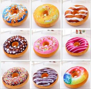 Kussen/decoratief kussen aankomst 40x8cm grappige cartoon zoete chocolaatjes donuts sofa stoel achter kussen autocadeau voor verjaardag en Christus