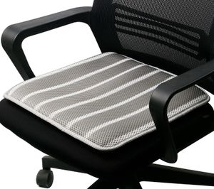 Coussin/Oreiller décoratif Coussin de coussin de siège de chaise de bureau respirant avec tissu en maille 3D Facile à laver Coussin doux et confortable pour les sièges 230905