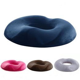 Cojín/almohada decorativa Cojín 1 Uds Donut almohada asiento para hemorroides coxis coxis silla ortopédica de próstata para espuma viscoelástica 230923