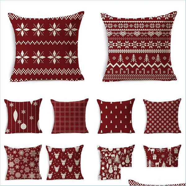 Cojín/almohada decorativa almohada decorativa de almohada de Navidad