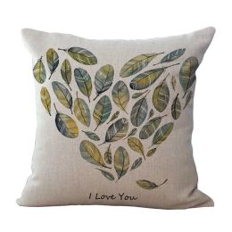 Coussin / oreiller décoratif décor coton ER cas oiseau lin maison canapé 18 taille jet / livraison directe décorative textiles de jardin DH15F