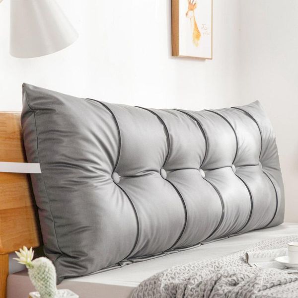 Cojín/Almohada Decorativa Cabecero Triángulo Cabecera Relleno Cojín Extraíble Lavable Sofá Cama Respaldo Respaldo para CabeceroCushion/D