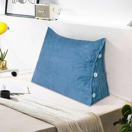Coussin / oreiller décoratif coussin de lit de luxe simple de haute qualité 6 couleurs canapé double canapé multifonction tatami sac doux amovible pour sleepcush