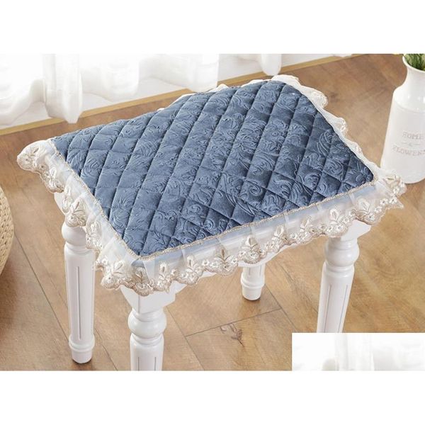 Cojín / almohada decorativa Cojín de asiento de alta calidad Decoración para el hogar Almohadillas de silla cómodas y suaves para jardín Patio Oficina Cocina Comedor Ro Dhl5D