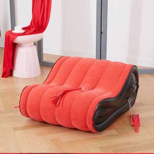 Coussin/oreiller décoratif gonflable Sexs canapé-lit oreiller Sexy coussin de chaise BDSMS adultes Couples Eroero petit mocassin Sexs meubles jouets fournitures 230311