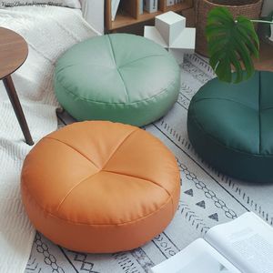 Kussen/decoratief kussen -kussen Japanse stijl futon meditatie kussen tatami gevulde yoga mat pu lederen vloer stoel kussen met vullingen dikker pouf sofa 230818